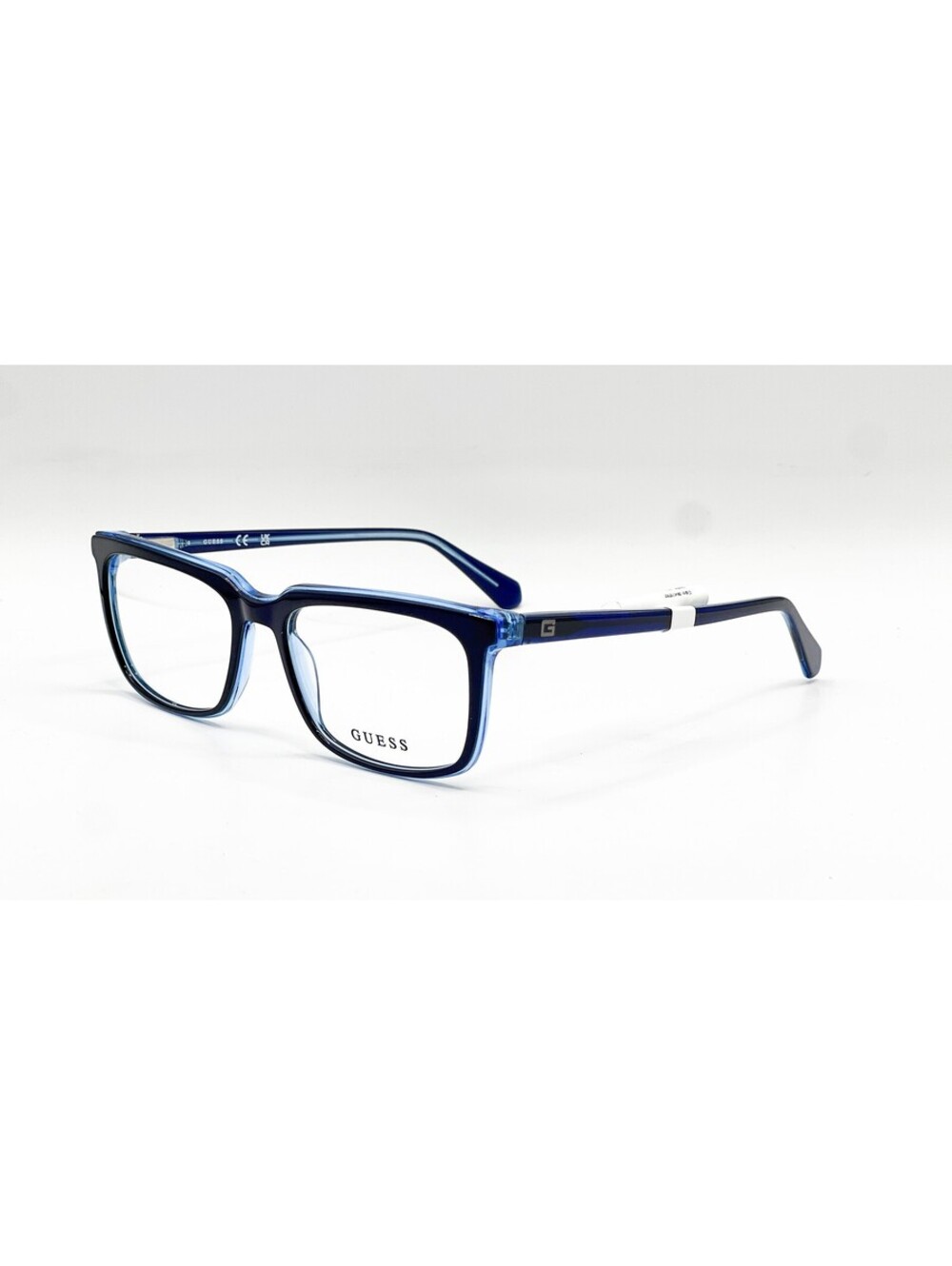 Guess Gu50063 092 Blue Authentic Eyeglasses 54-18-145